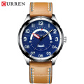 CURREN 8267  Watches Top Luxury Brand Men Leather Watches Casual Quartz Wristwatch for Men Relogio Masculino Clock Male Business